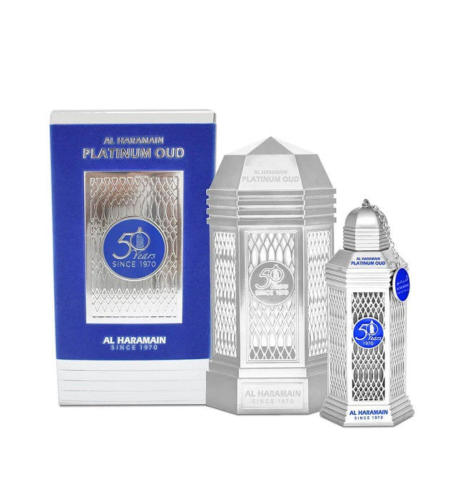 Perfume Al Haramain Platinum Oud Unisex Edp 100 Ml