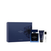 Perfume Narciso Rodriguez Bleu Noir Hombre Edp 100 Ml / Edp 10 Ml / Shower Gel 50 Ml Estuche