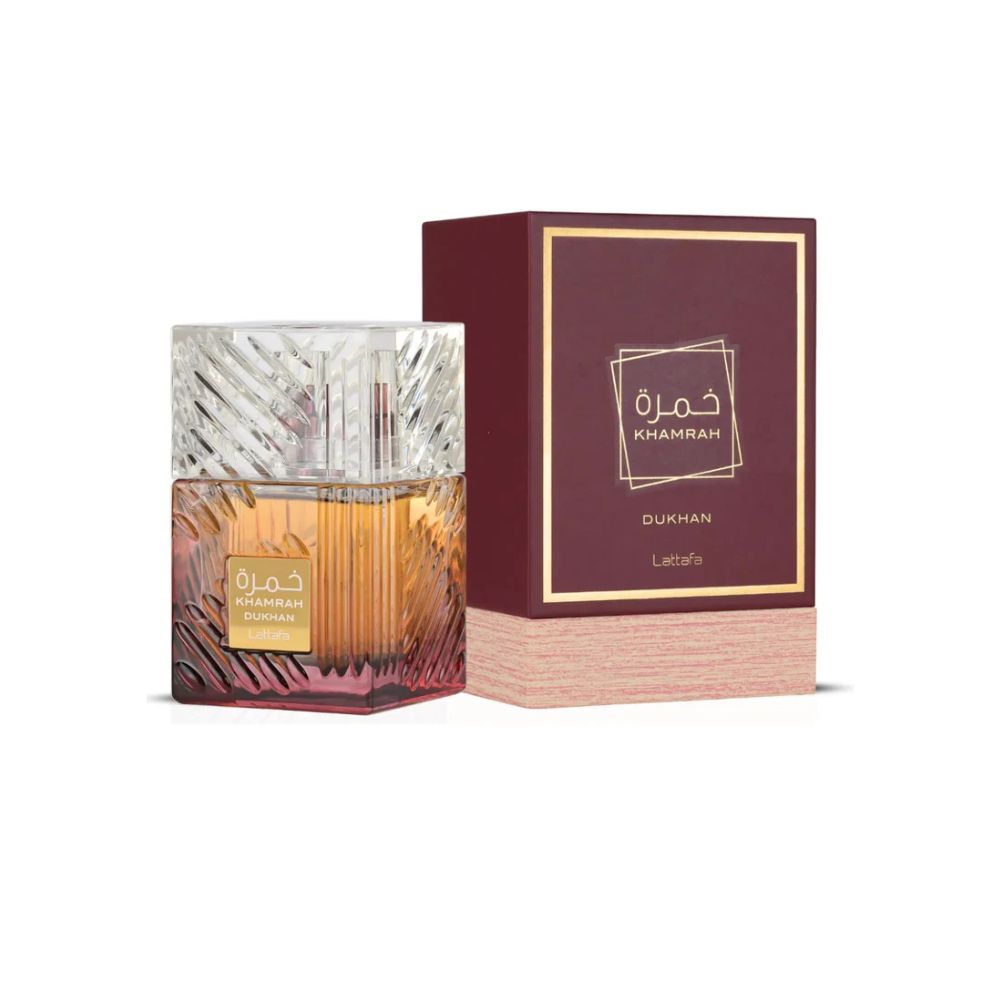 Perfume Lattafa Khamrah Dukhan Unisex Edp 100 Ml Imagen principal del producto