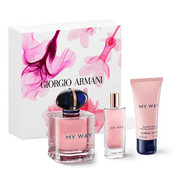 Perfume My Way Giorgio Armani Mujer Edp 90 Ml / 15 Ml / Body Lotion 50 Ml Estuche