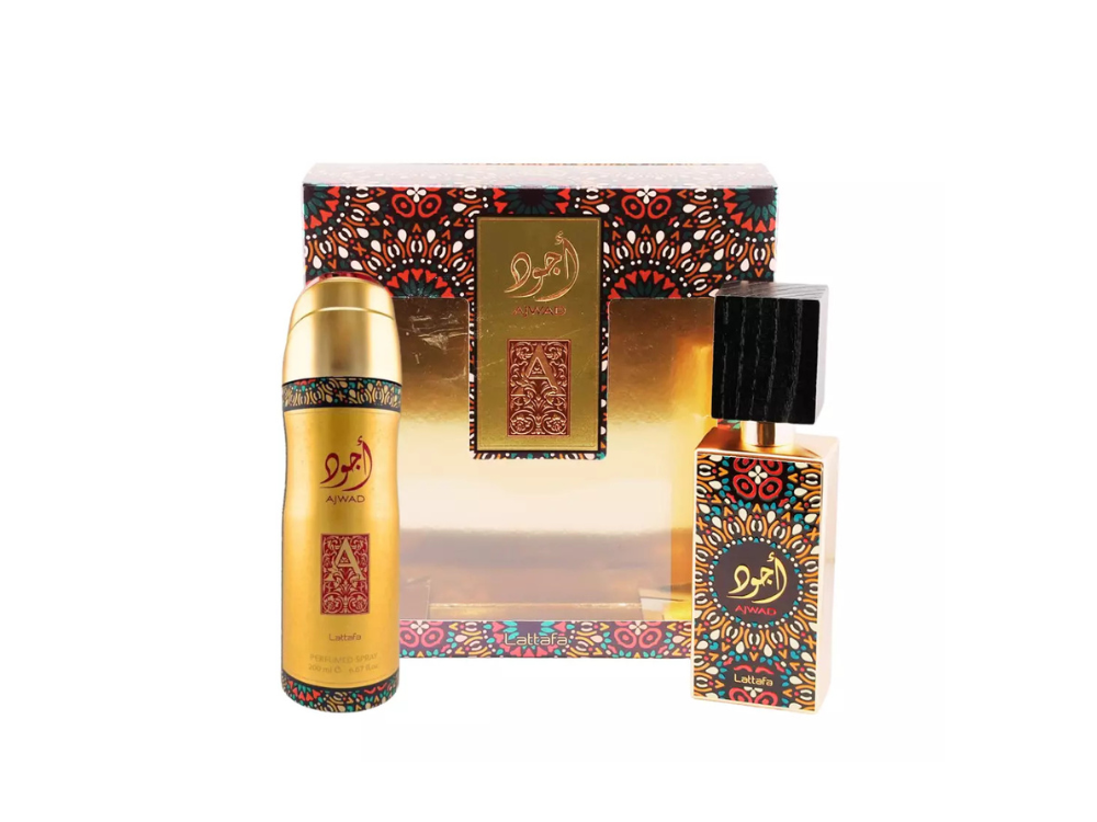 Set Lattafa Ajwad Amaderado Unisex Edp 60Ml 2 Pcs