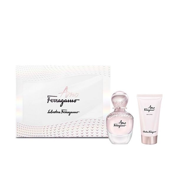 PERFUME AMO SALVATORE FERRAGAMO MUJER EDP 50 ML / BODY LOTION 100 ML ESTUCHE