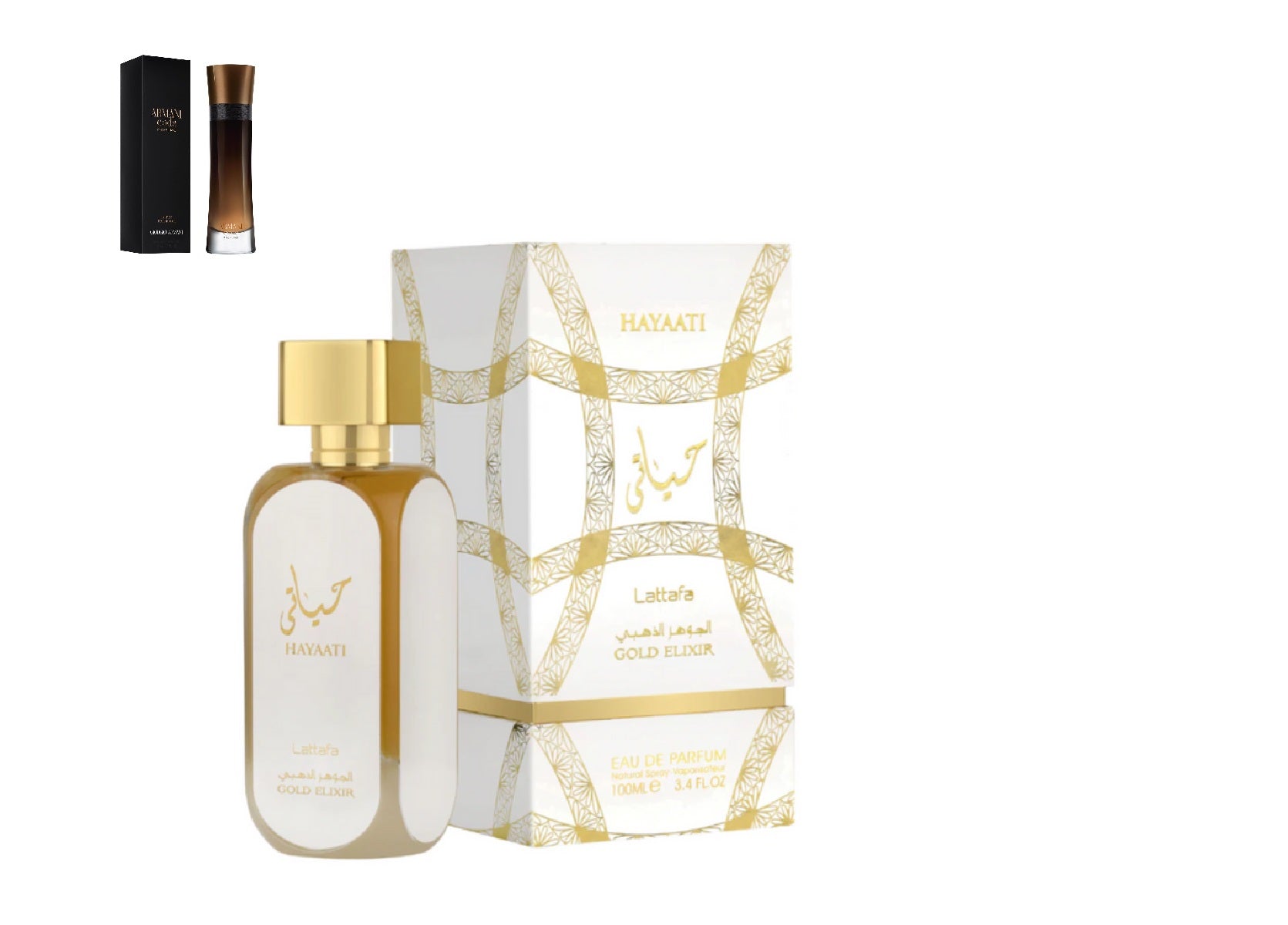 Perfume Lattafa Hayaati Gold Elixir Mujer Edp 100 Ml