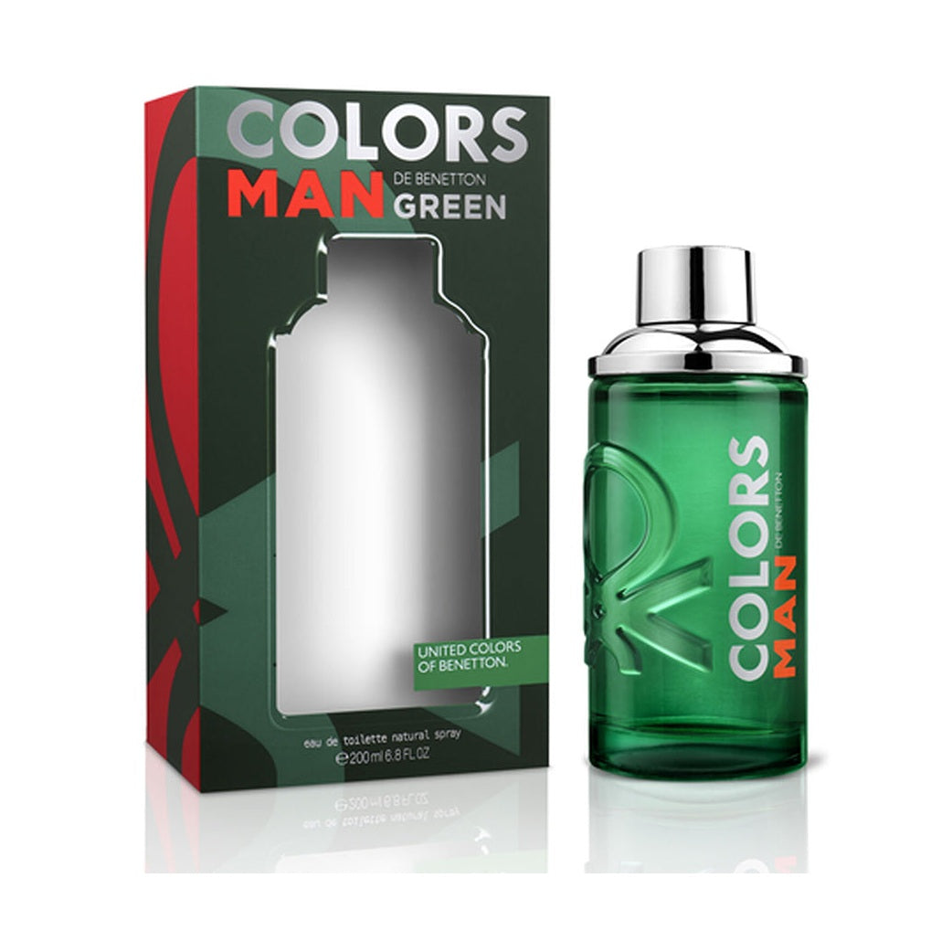 Perfume Benetton United Colors Green Hombre Edt 200 Ml