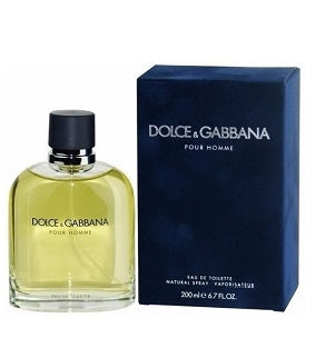 PERFUME DOLCE GABBANA POUR HOMME HOMBRE EDT 200 ML