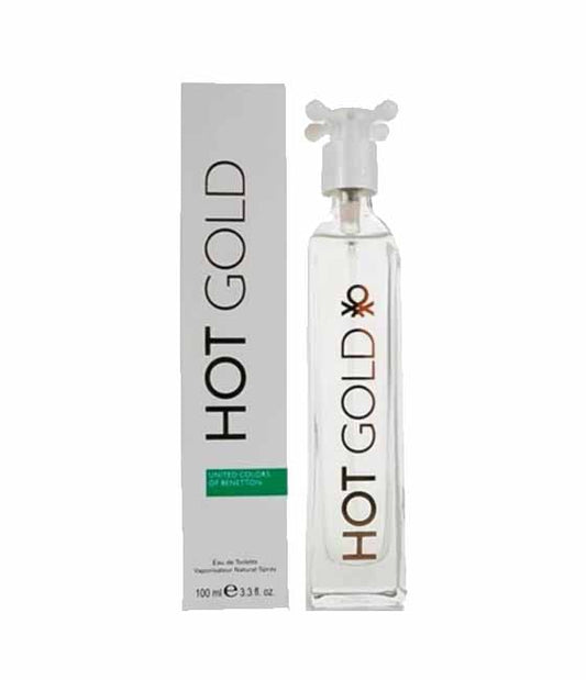 PERFUME HOT GOLD BENETTON MUJER EDT 100 ML