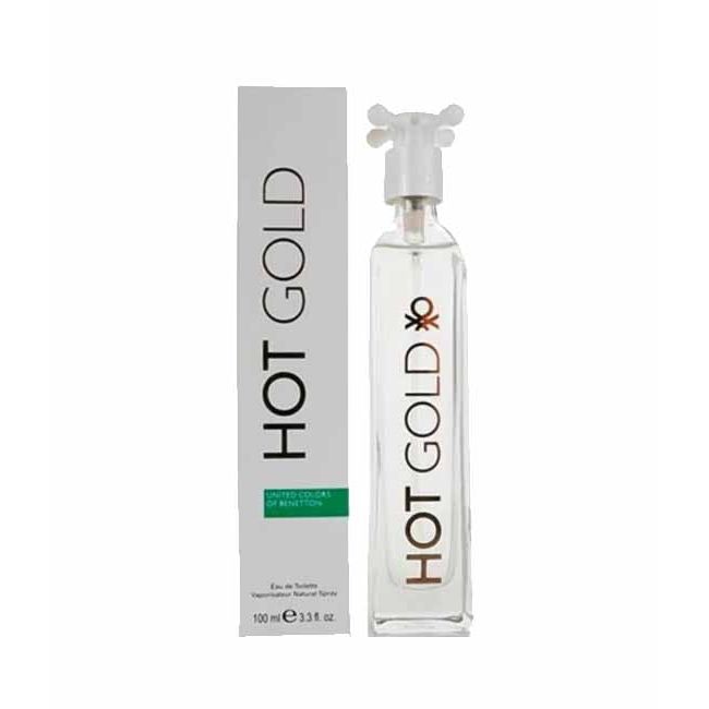 PERFUME HOT GOLD BENETTON MUJER EDT 100 ML