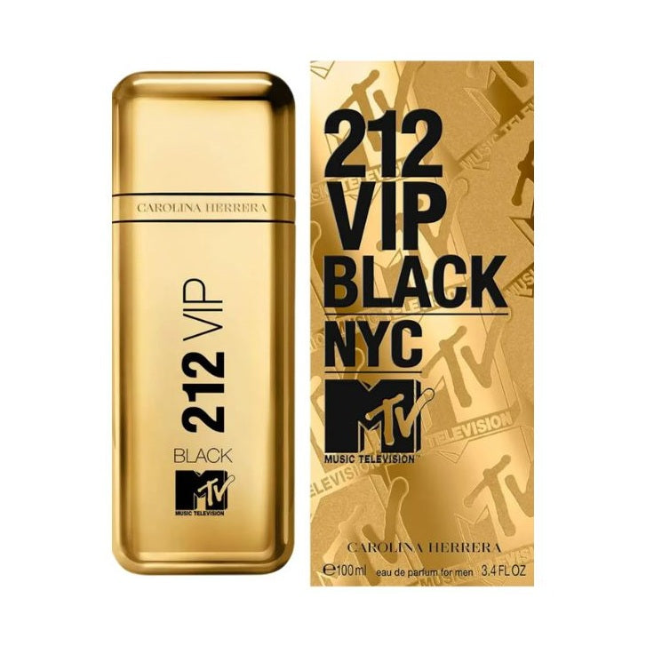Perfume 212 Vip Black Mtv Edition Hombre Edp 100 Ml