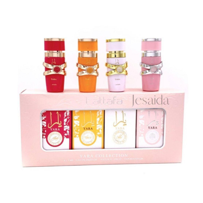 PERFUME LATTAFA YARA DAMA EDP 4 X 5 ML ESTUCHE