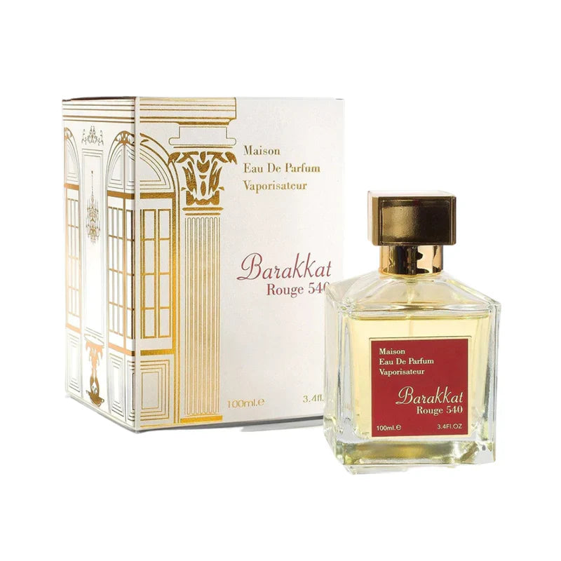 Perfume Fragrance World Barakkat Rouge 540 Unisex Edp 100 Ml