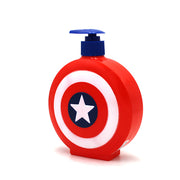 JABON LIQUIDO CAPITAN AMERICA ESCUDO 3D NIÑO 500 ML
