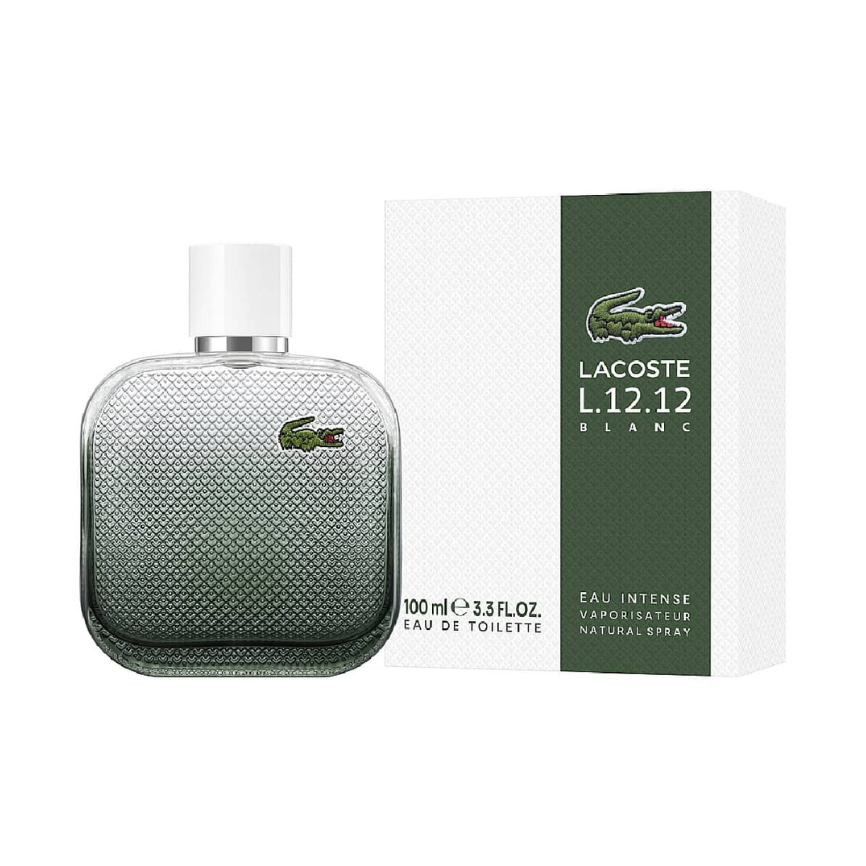 Perfume Lacoste Le Blanc Eau Intense Hombre Edt 100 Ml