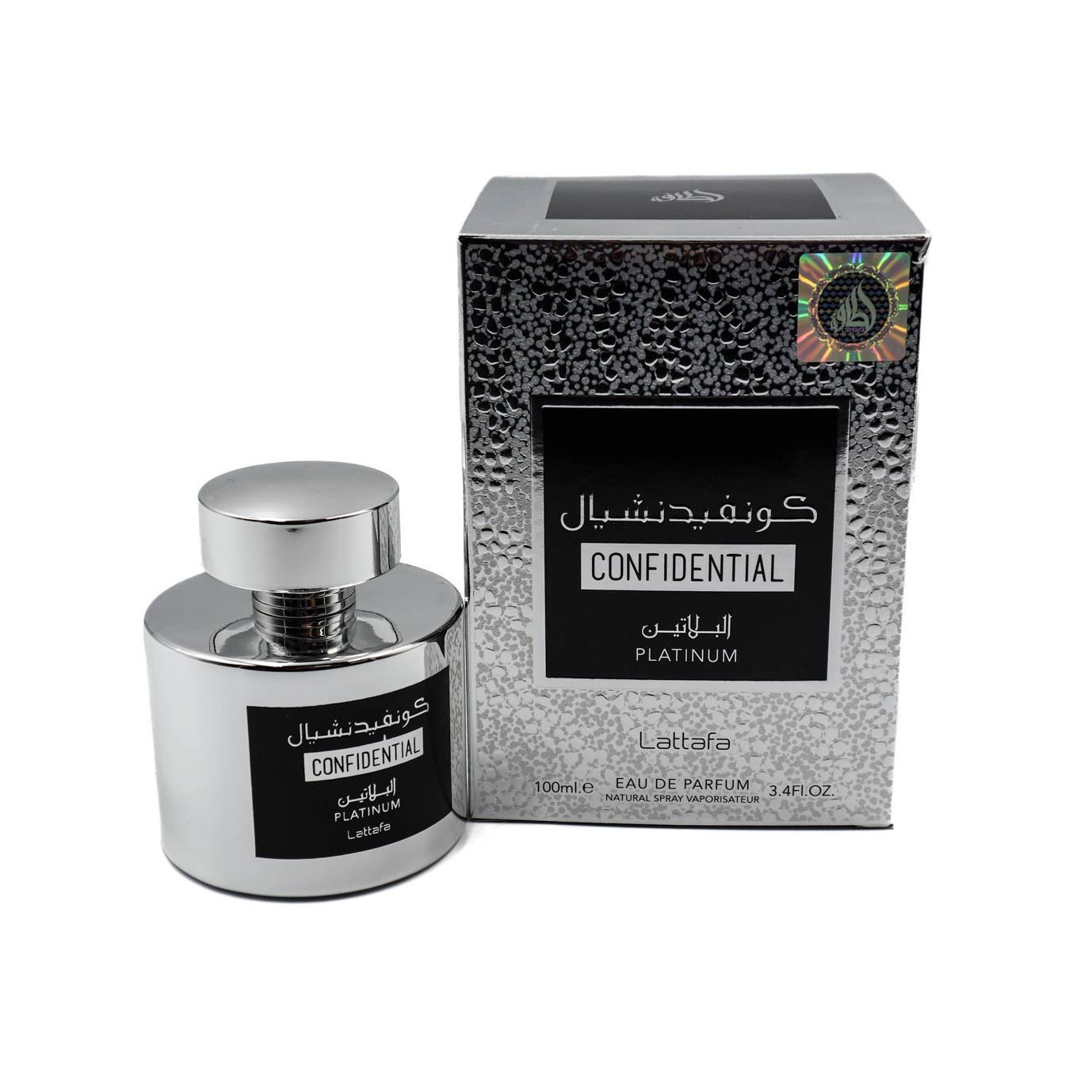 Perfume Lattafa Confidential Platinun Edp 100ML Hombre
