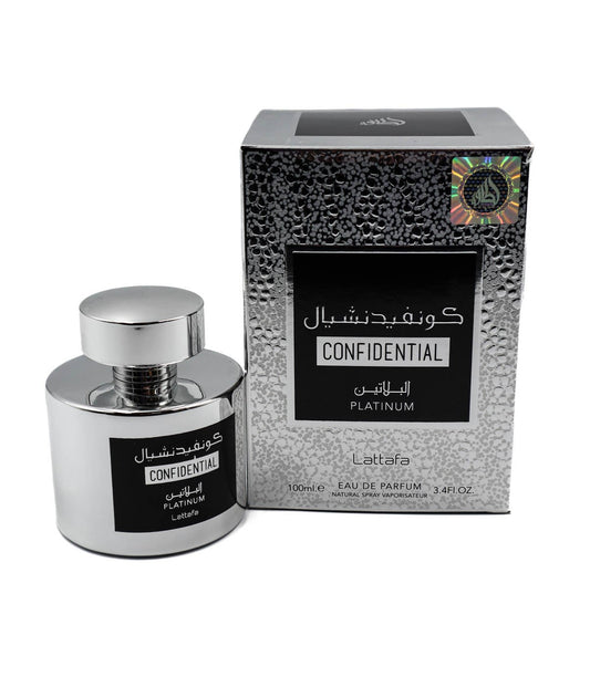 Perfume Lattafa Confidential Platinun Edp 100ML Hombre