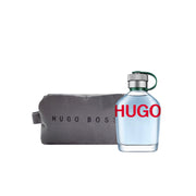 Perfume Hugo (Cantimplora) Hombre Edt 125 Ml Bolso Estuche