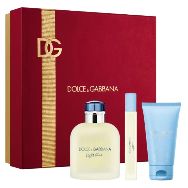 PERFUME LIGHT BLUE MUJER EDT 100 ML / 10 ML / CREMA 50 ML ESTUCHE