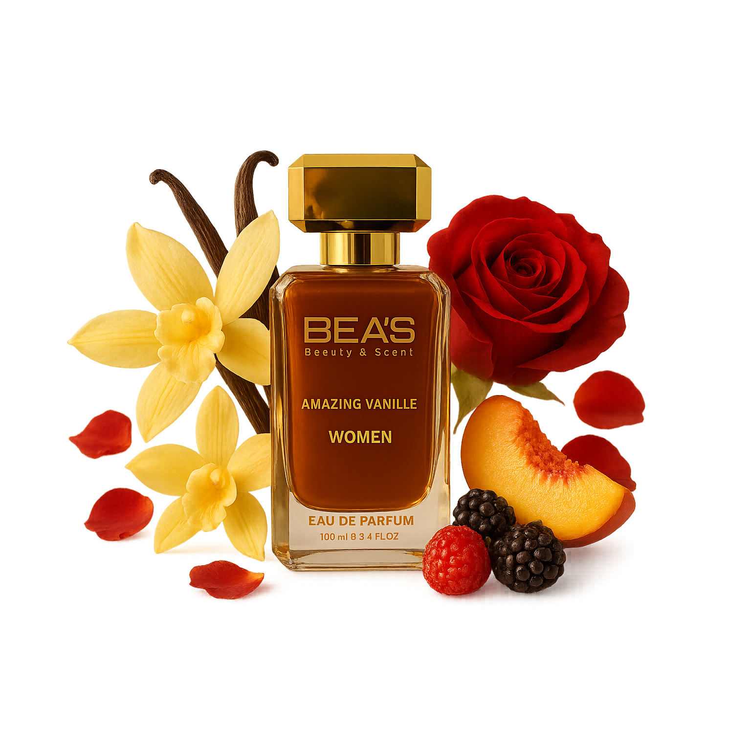 Perfume Beas Amazing Vanille Edp 100ML Mujer