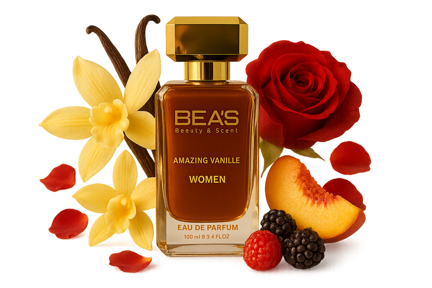 Perfume Beas Amazing Vanille Edp 100ML Mujer