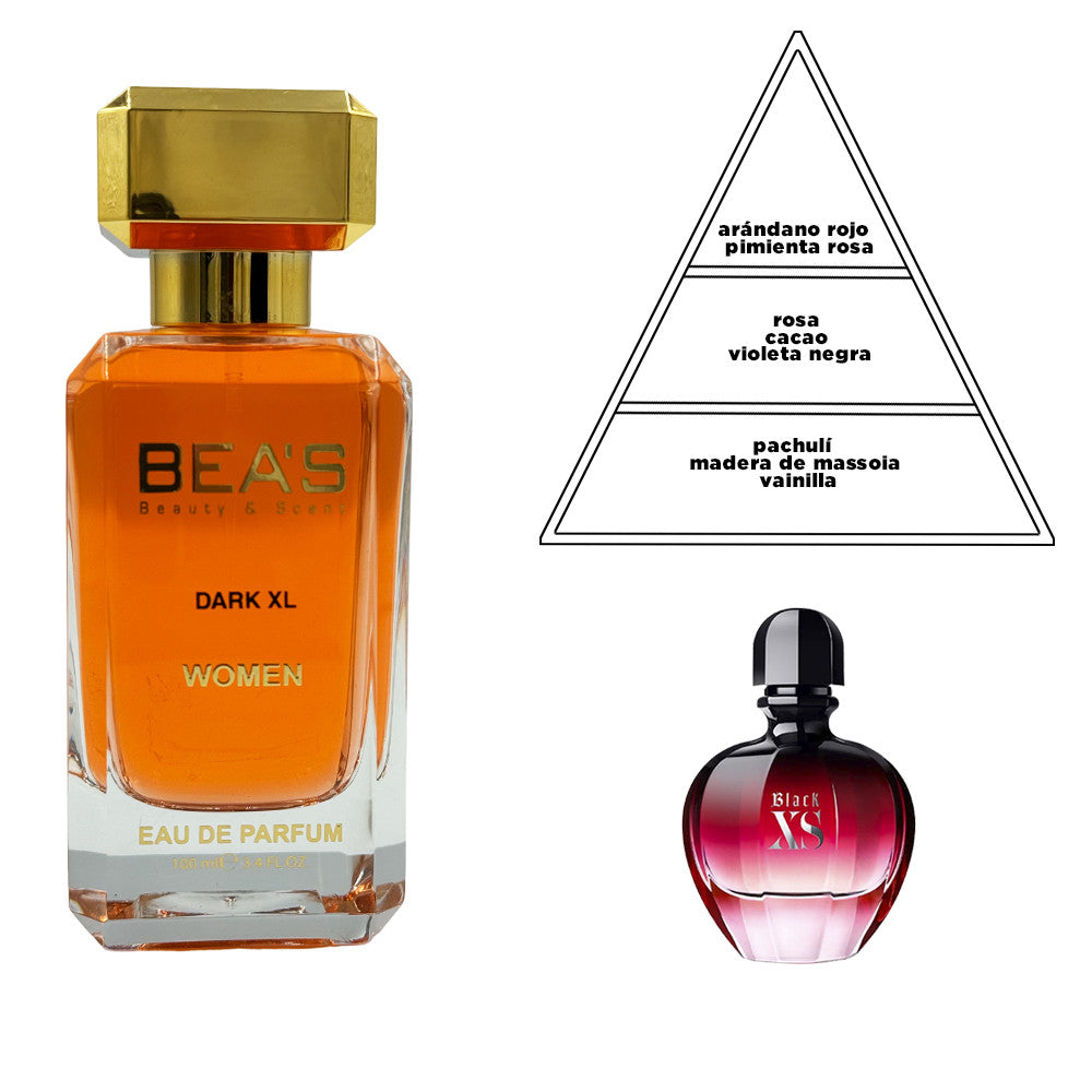 Perfume Beas Dark Xl Mujer Edp 100 Ml Tester