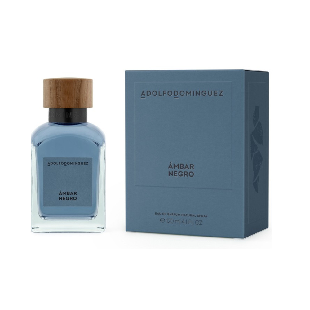 Perfume Adolfo Dominguez Ambar Negro Hombre Edp 120 Ml