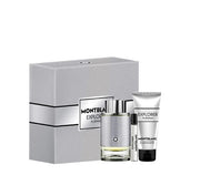 Perfume Mont Blanc Explorer Platinum Hombre Edp 100 Ml / 7,5 Ml / Shower Gel 100 Ml Estuche