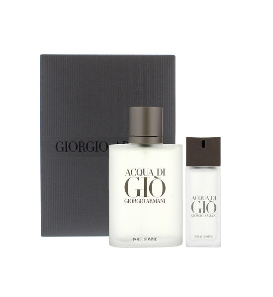 Perfume Acqua Di Gio Hombre Edt 100 Ml / 15 Ml Estuche