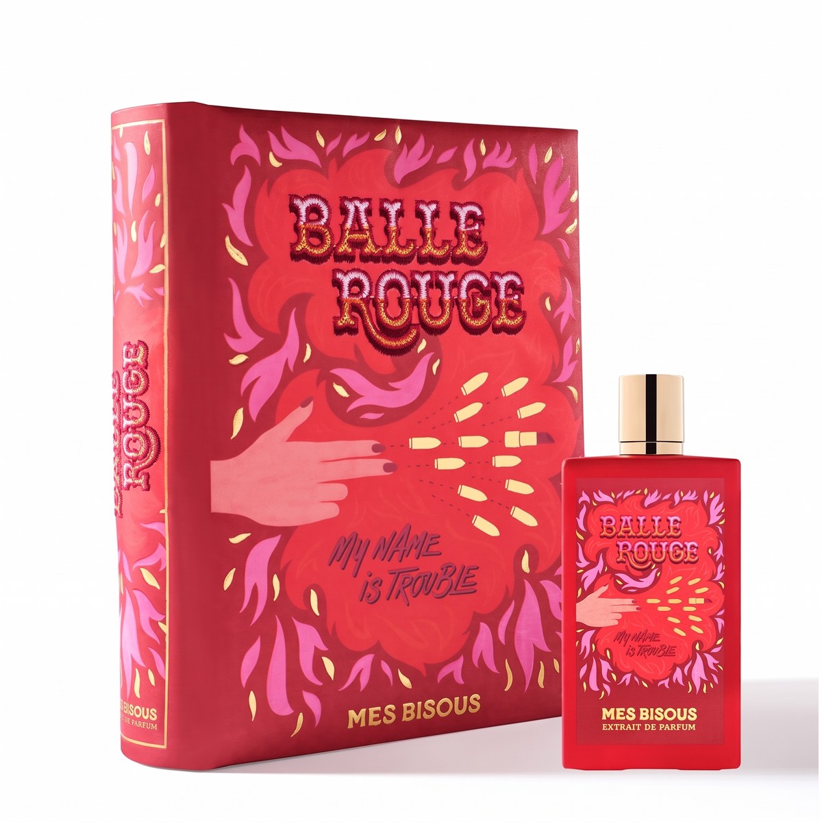 PERFUME MES BISOUS BALLE ROUGE UNISEX EXTRAIT DE PARFUM TESTER 100 ML