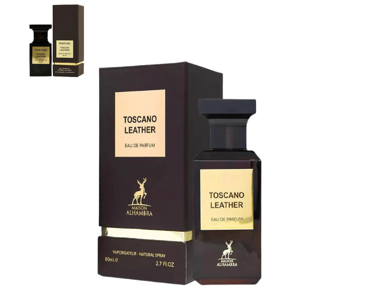 Perfume Maison Alhambra Toscano Leather Unisex Edp 80 ml