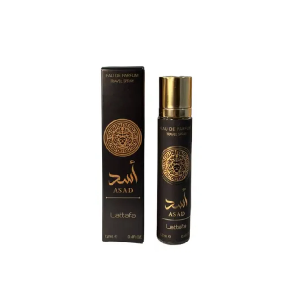 Perfume Lattafa Asad Hombre Travel Spray Edp 12 Ml