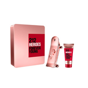 Perfume 212 Heroes Mujer Edp 80 Ml / Body Lotion 100 Ml Estuche
