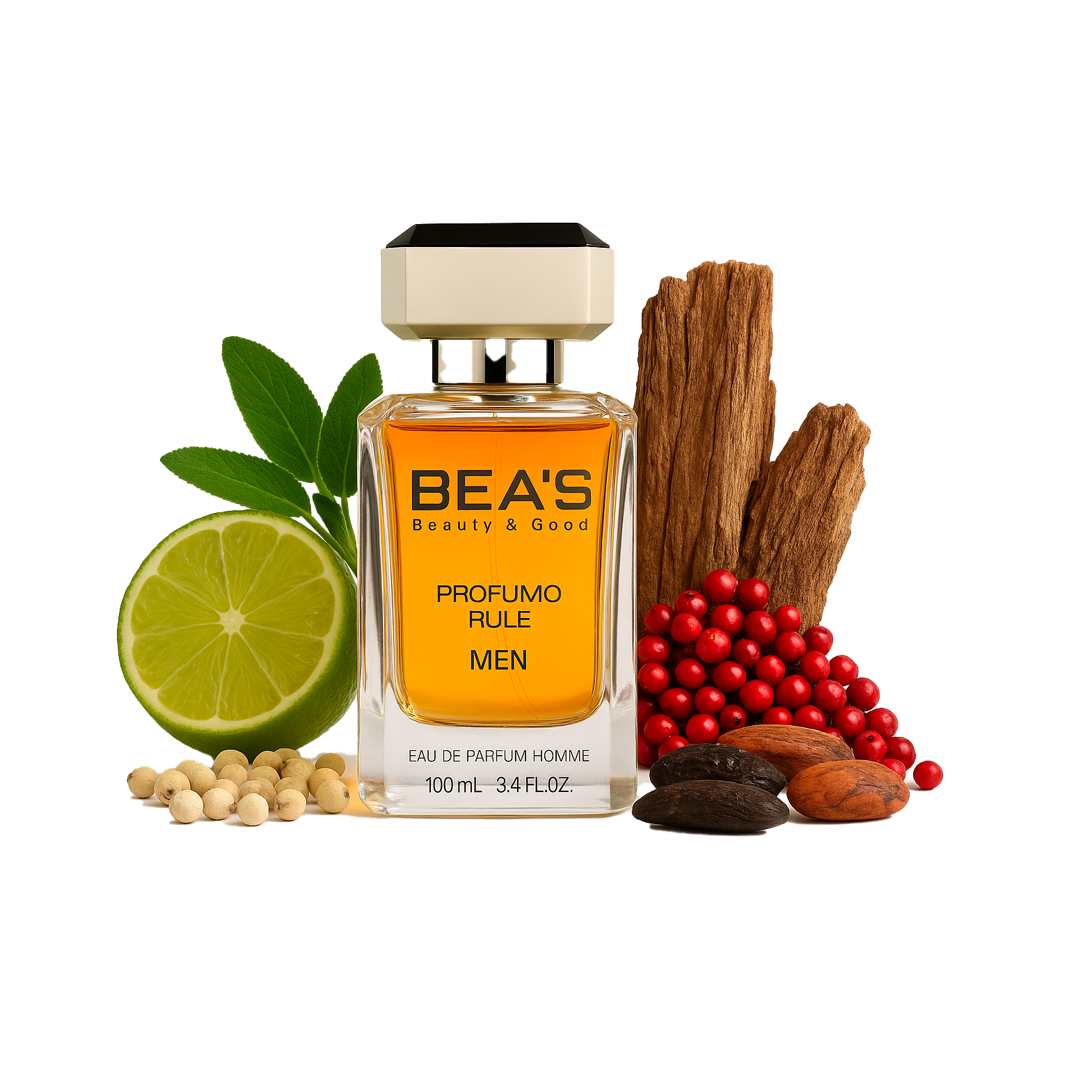 Perfume Beas Profumo Rule Men 100ML Edp Hombre