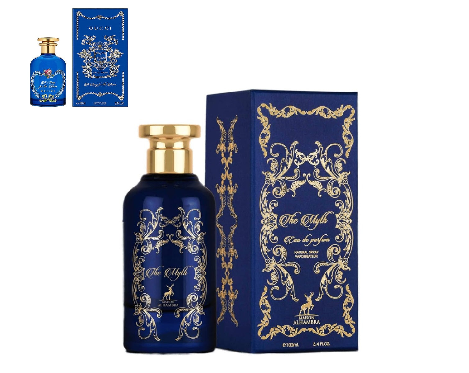 Perfume Maison Alhambra The Myth Unisex Edp 100 Ml