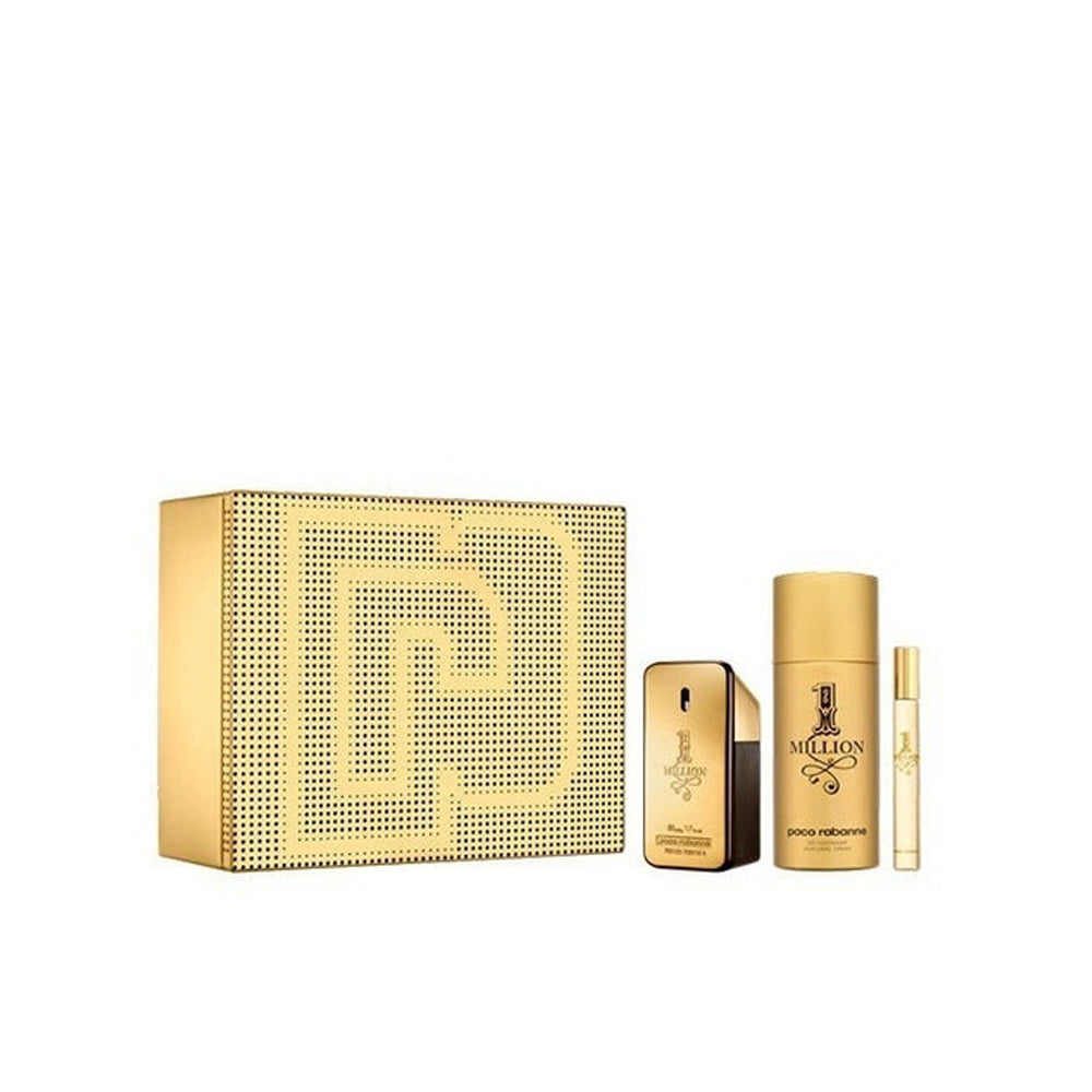 Perfume One Million Hombre Edt 50 Ml / 10 Ml / Desodorante 150 Ml Estuche Estuche