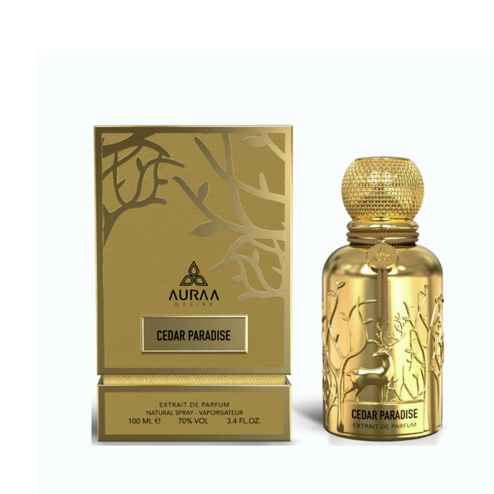 Perfume Auraa Desire Cedar Paradise Hombre Extrait De Parfum 100 Ml