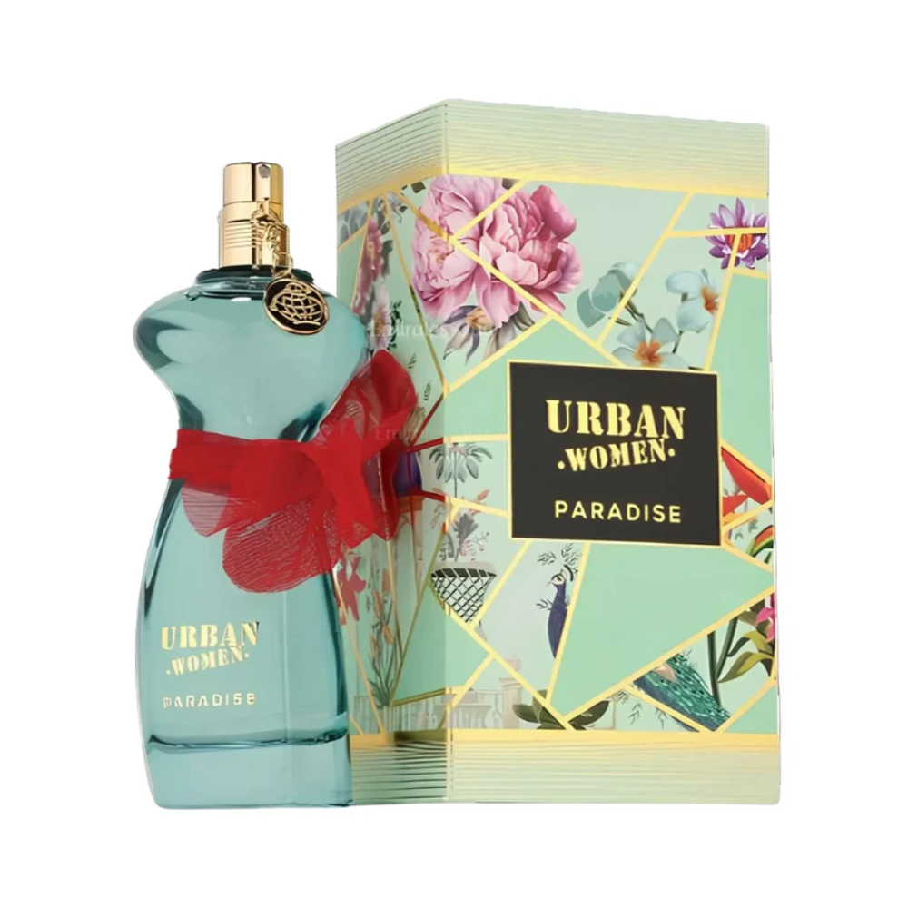 Perfume Fragrance World Urban Women Paradise Mujer Edp 90 Ml