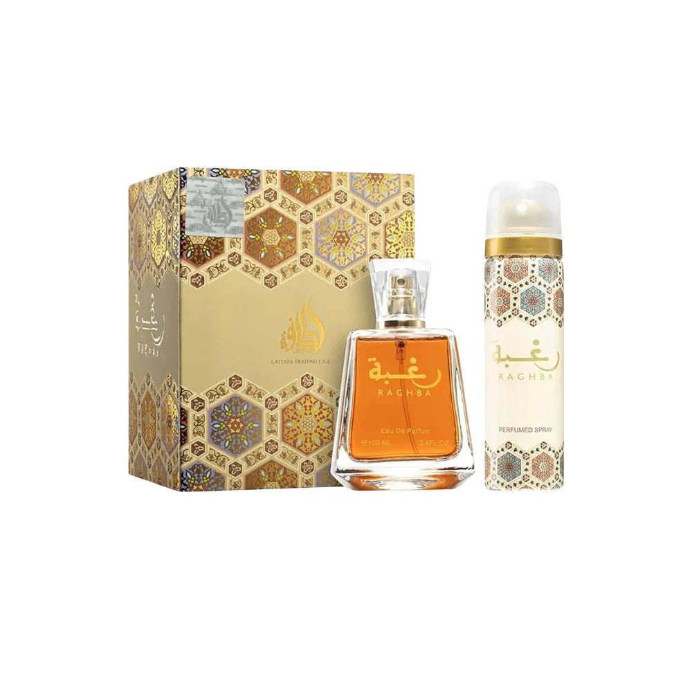 Set Lattafa Raghba Edp 100ML