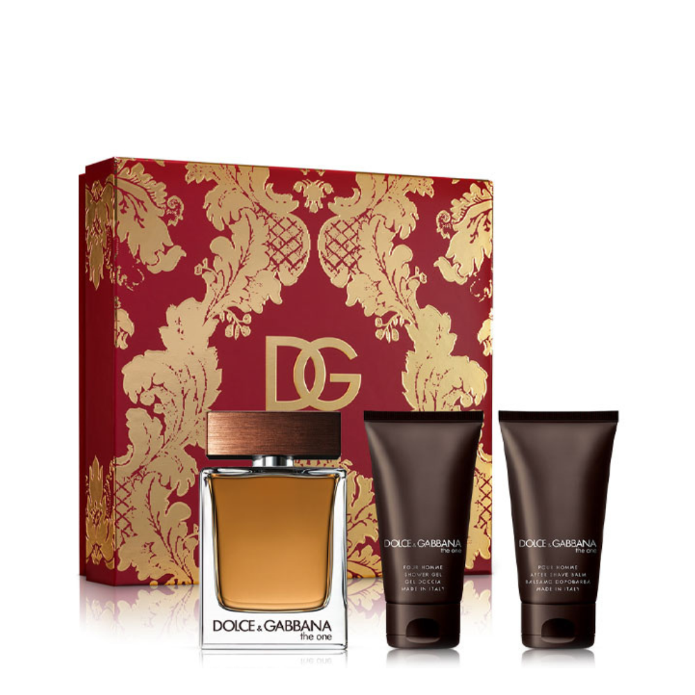 PERFUME THE ONE HOMBRE EDT 100 ML / AFTER SHAVE 50 ML / SHOWER GEL 50 ML ESTUCHE