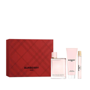 Perfume Burberry Her Mujer Edp 100 Ml / 10 Ml / Body Lotion 75 Ml Estuche