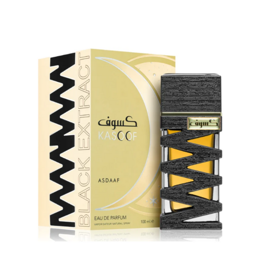 Perfume Asdaaf Kasoof Black Extract Unisex Edp 100 Ml