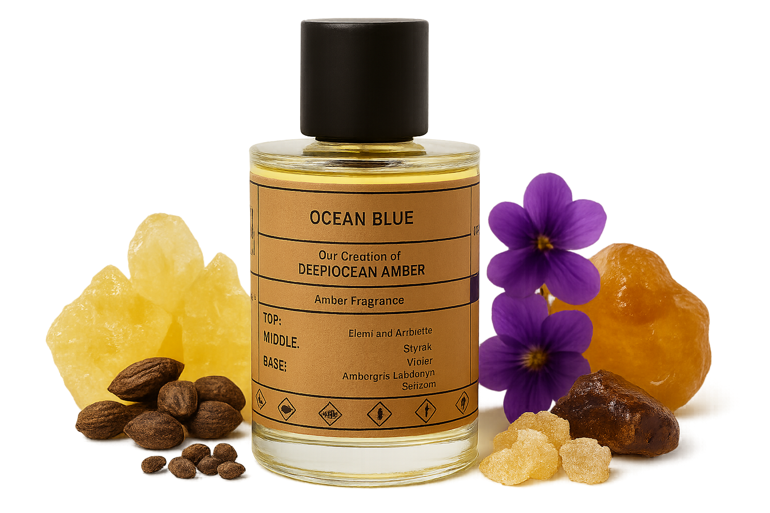 Perfume Parfum.Ae Ocean Blue  Unisex Edp 100 Ml