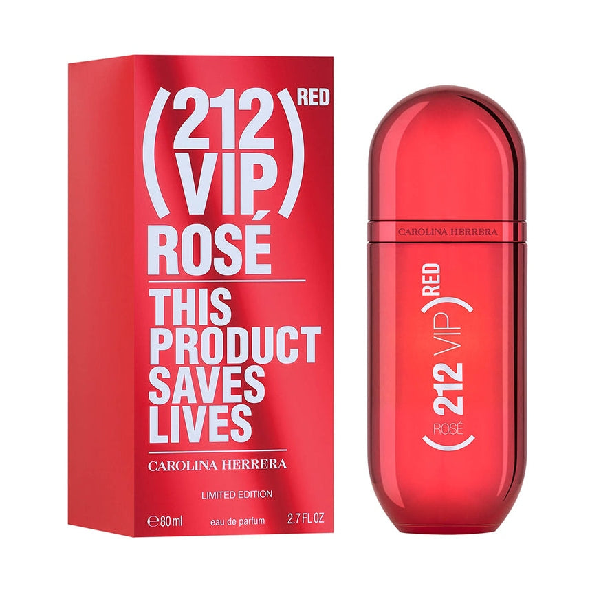Perfume 212 Vip Rose Red Limited Edition Mujer Edp 80 Ml