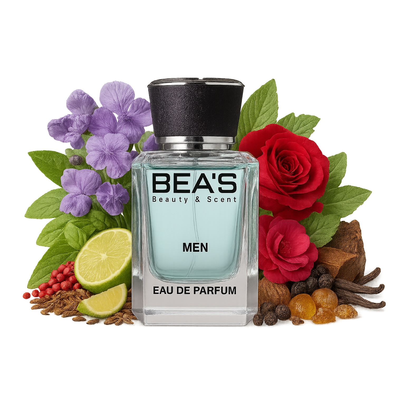 Perfume Beas Dark Shadow Clon Tom Ford Noir Hombre Edp 100 Ml Imagen principal del producto