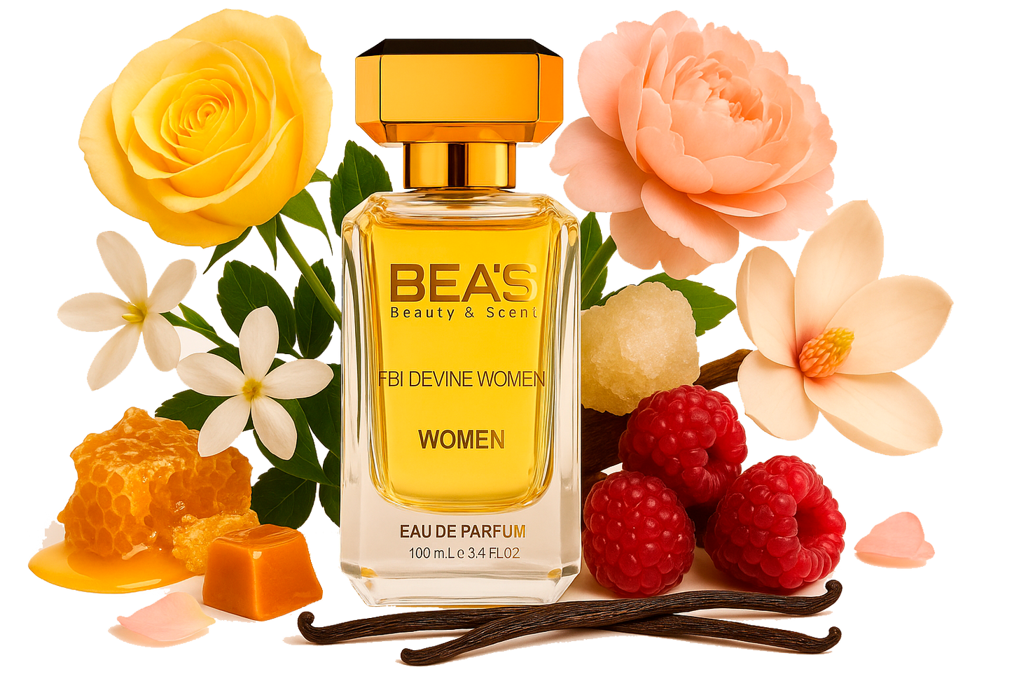 Perfume Beas Fbi Devine Women 100ML Edp Mujer