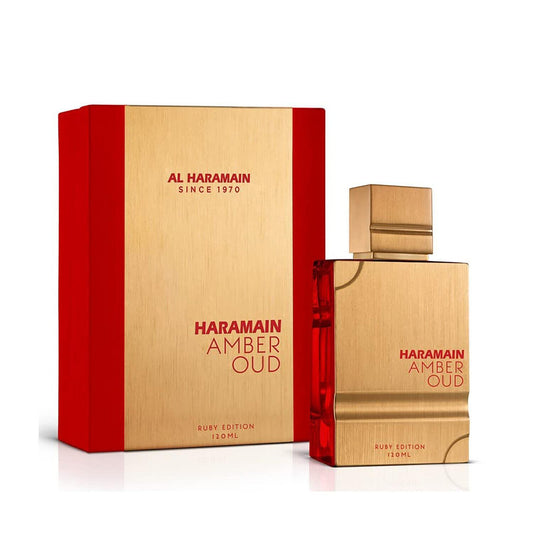 Perfume Haramain Amber Oud Ruby Edp 120ML Unisex