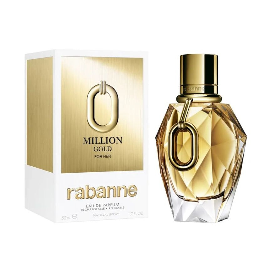 Perfume Lady Million Gold Recargable Mujer Edp 50 Ml