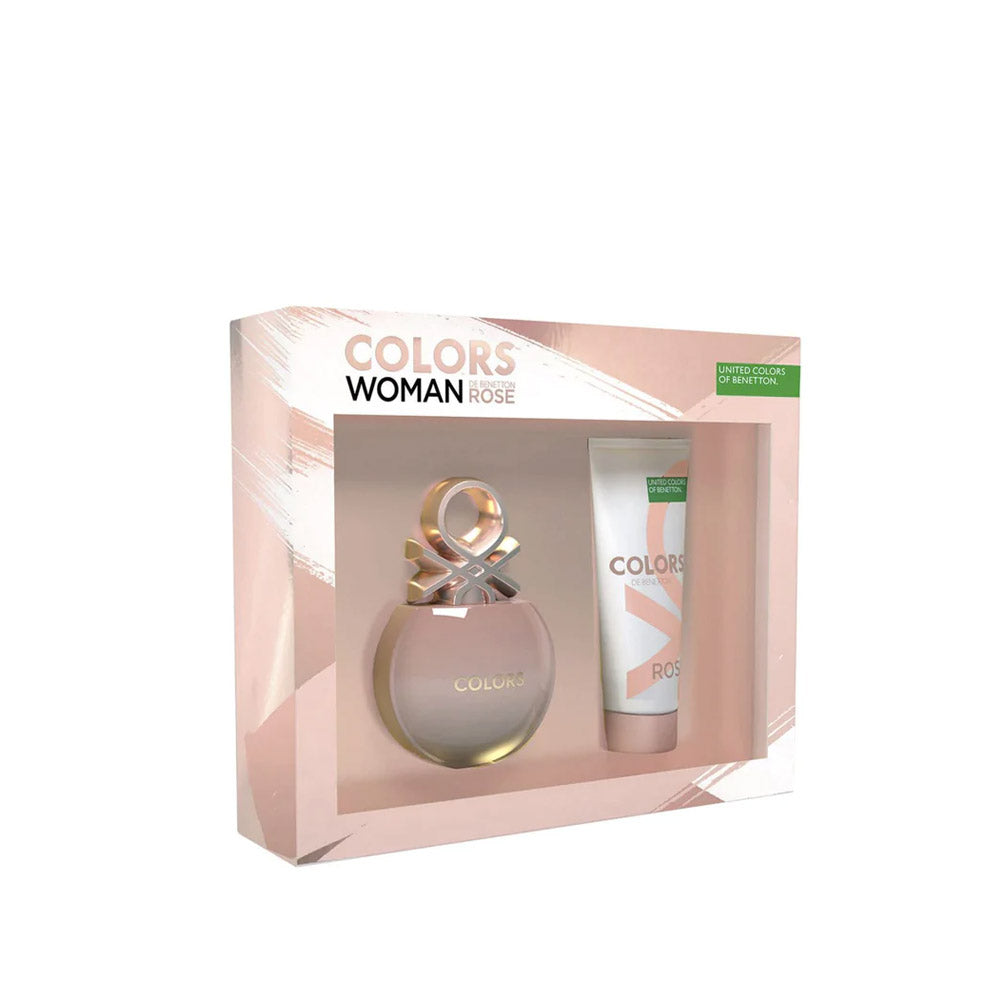 Perfume Benetton United Colors Rose Mujer Edt 80 Ml Estuche
