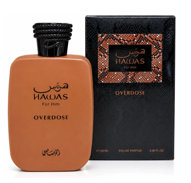 Perfume Rasasi Hawas Overdose Hombre Edp 100 Ml