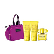 PERFUME VERSACE YELLOW DIAMOND MUJER EDT 90 ML / BODY LOTION 100 ML / SHOWER GEL 100 ML / BOLSO ESTUCHE