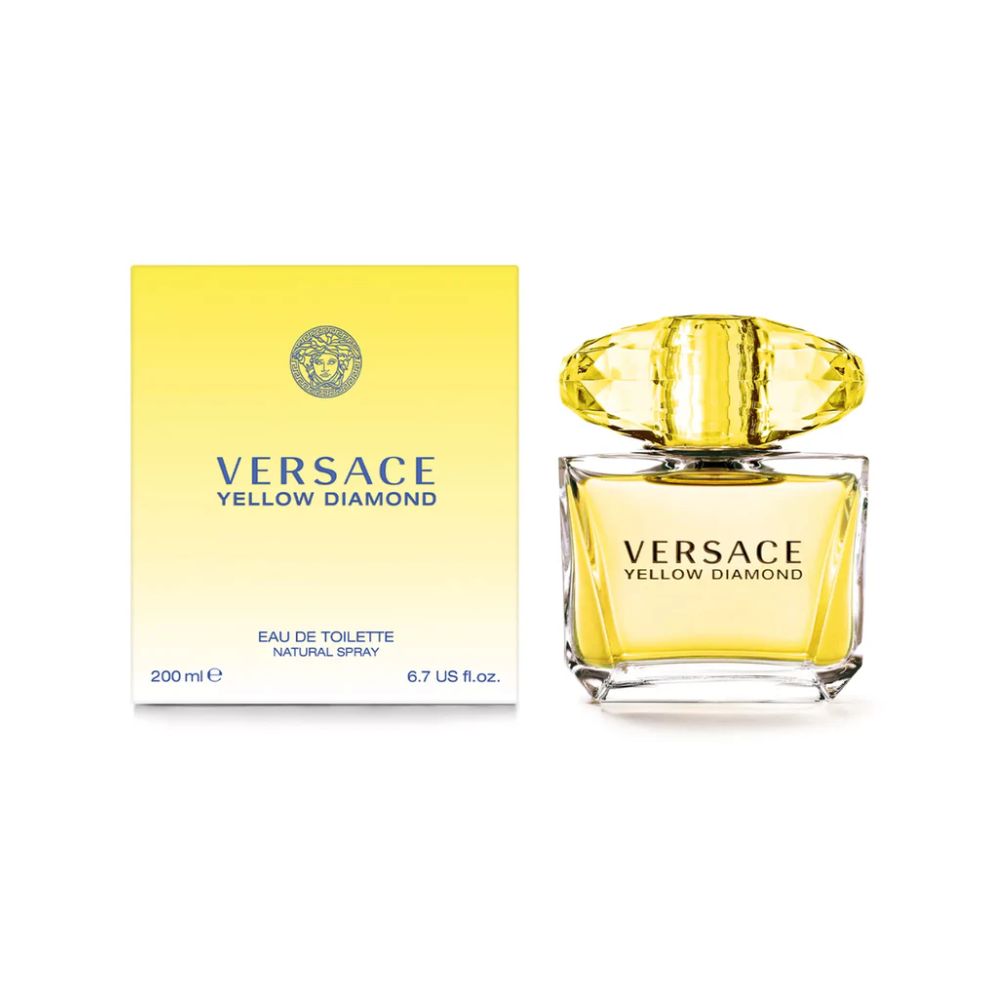 Perfume Versace Yellow Diamond Dama Edt 200 Ml Imagen principal del producto