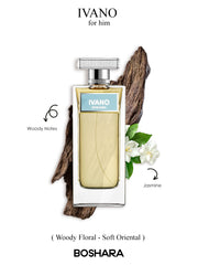 PERFUME BOSHARA IVANO UNISEX EDP 100ML